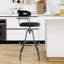 Tabouret de bar pivotant et rembourré-2124981482-2124981483