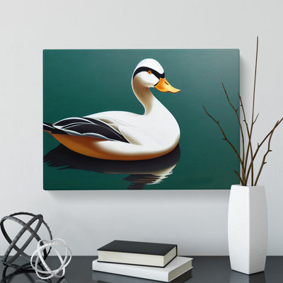 Artistic Duck - Wrapped Canvas