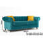Frances 3 Seater Chesterfield Sofa Velvet-123752265-90005554