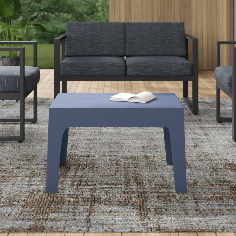 Table basse Bence, Gris foncé