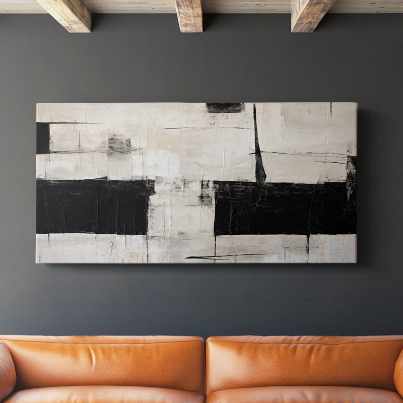 Abstrait, série 3 # Lxxxix - Toile tendue avec châssis