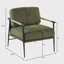 Chaise longue de loisirs en velours noir-1739656674