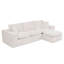Canapé modulaire en L 107 po avec repose-pieds mobile 107 po Blain-1885004611