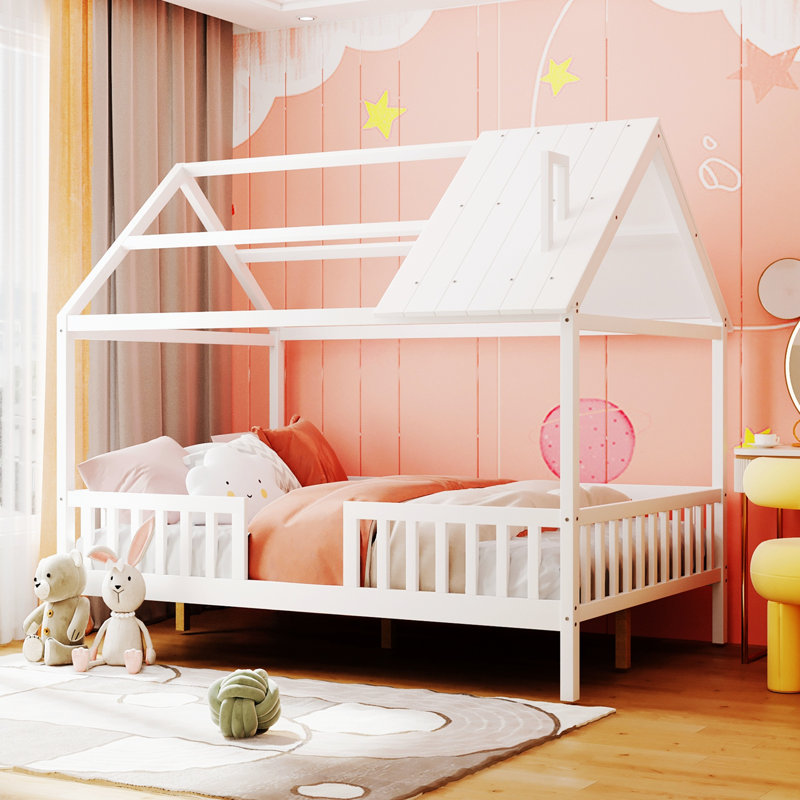 Structure de lit 71,33 po Sherita