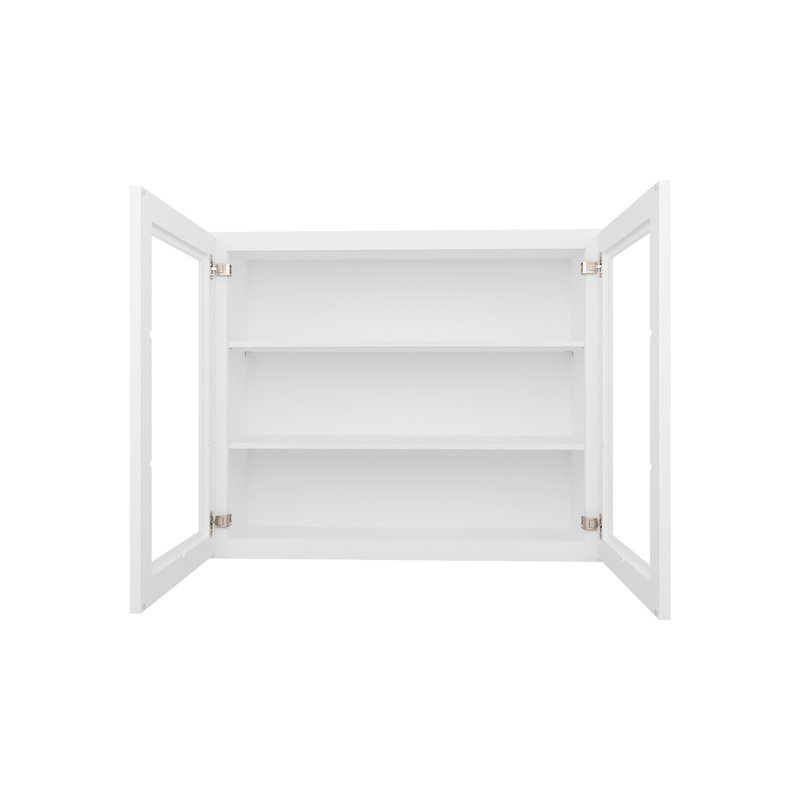 Armoire murale en verre 30 po x 12 po x 30 po facile à assembler NON incluse