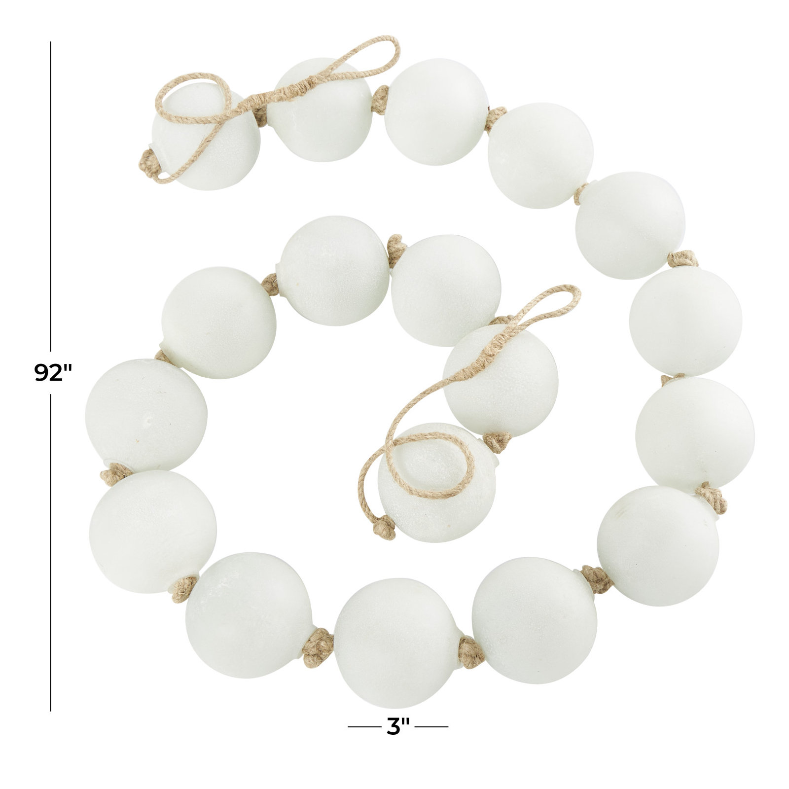 Eve 91'' in. Faux Garland