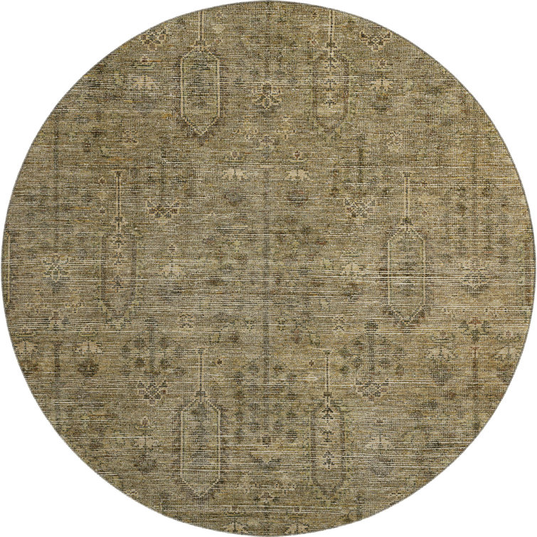 Premium Machine Washable Prisco Brown Rug