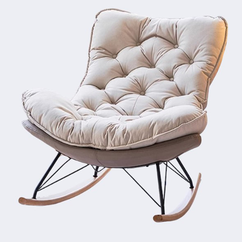 Chaise berçante décontractée de luxe