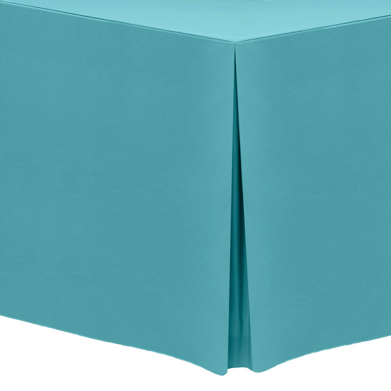 Solid Color Tablecloth, 72" x 18", 3, Turquoise