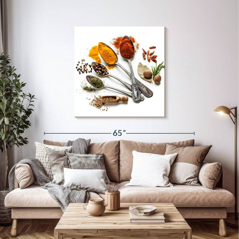 Yarlin Dried And Fresh Herbs And Spices, 39" H x 39" W