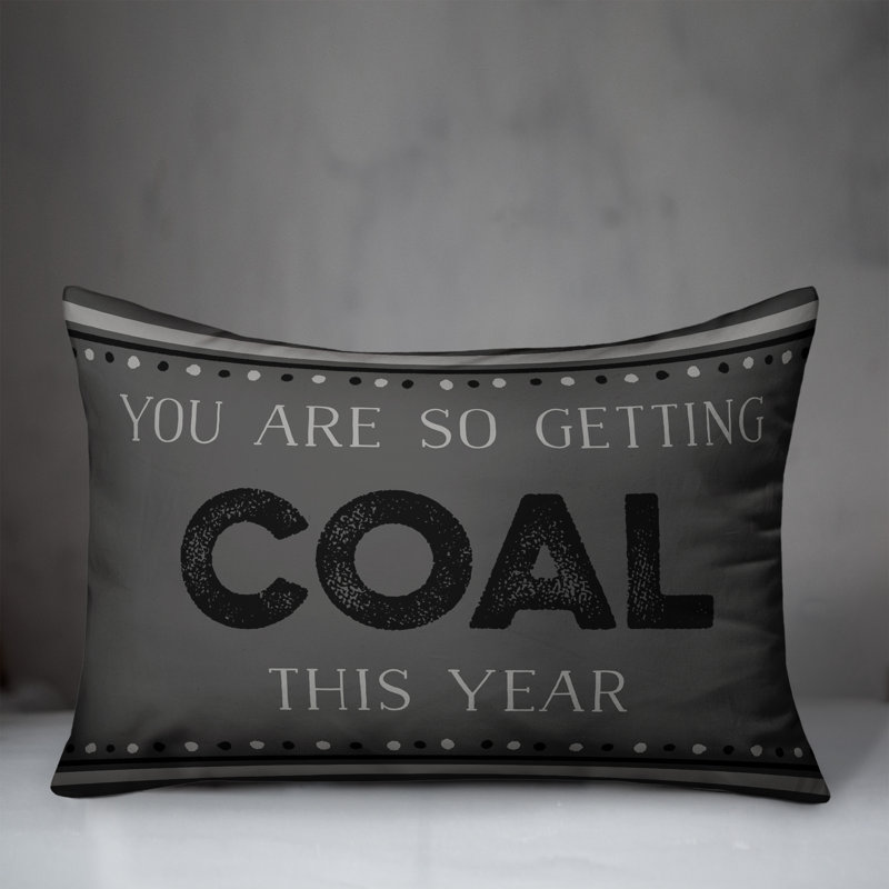 Coussin So So Coal