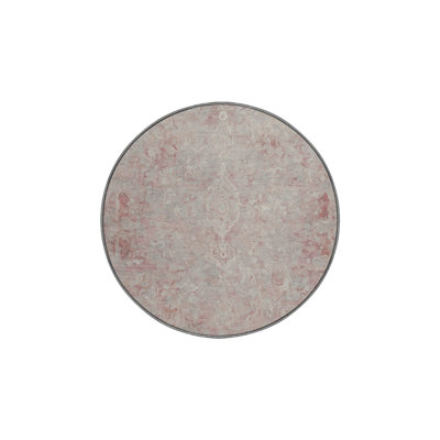 Machine Washable Gray Area Rug