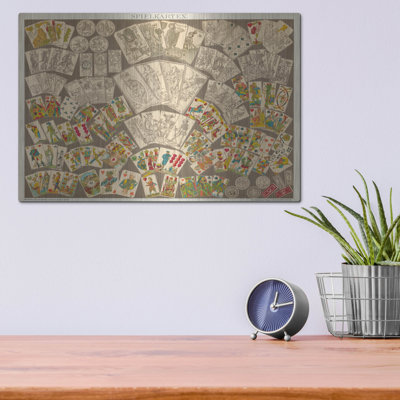  «Play Cartes» par Wild Apple Portfolio, art mural en métal