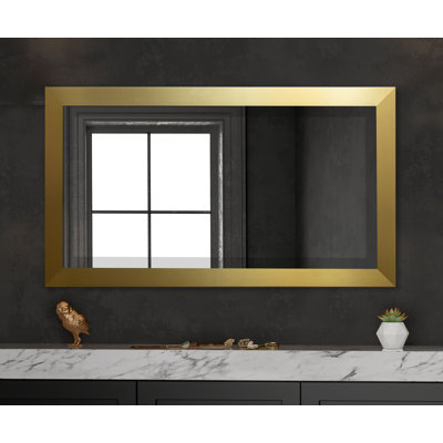 Coles Engineered Wood Flat Wall Mirror