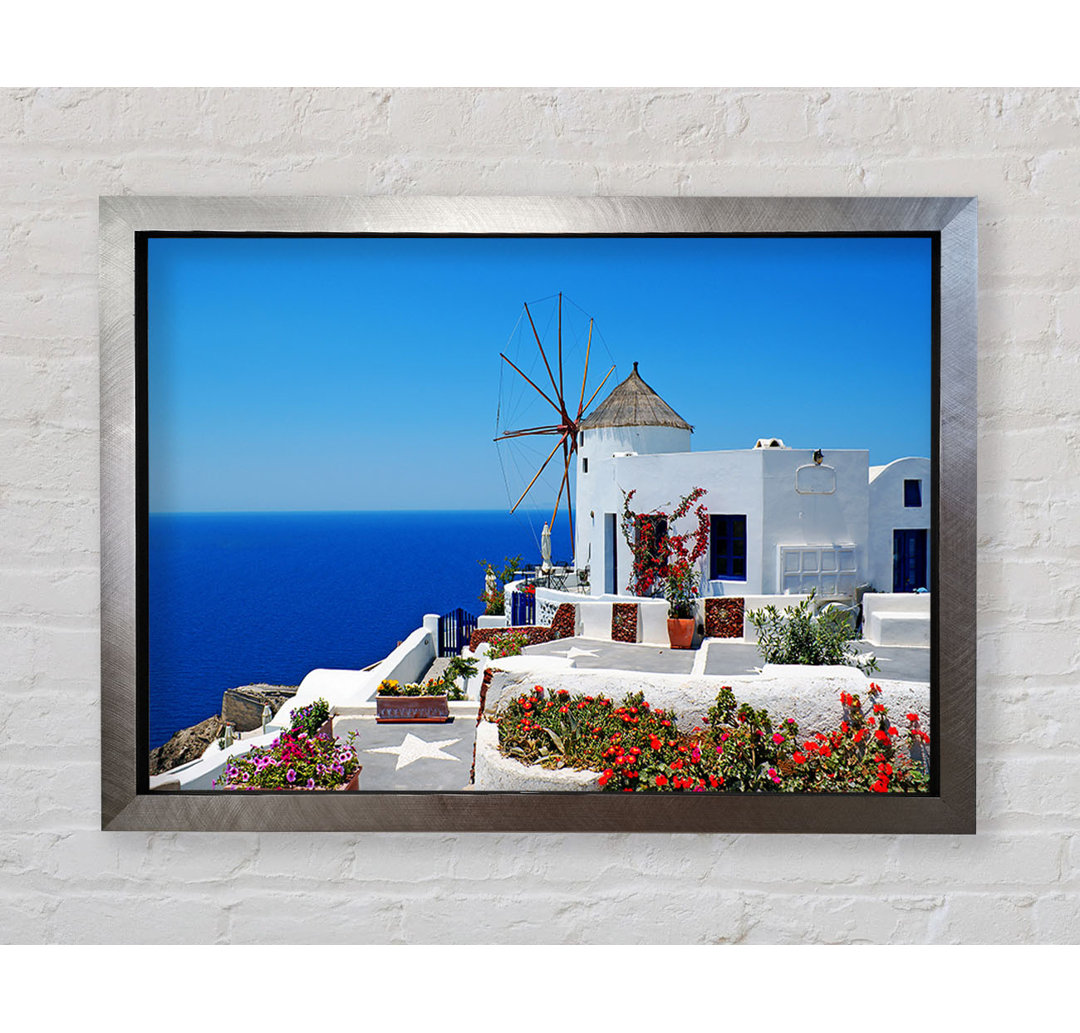 Gerahmter Fotodruck The Magic Of Santorini