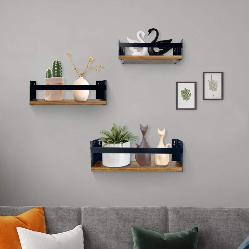 Jacinta 3 Piece U-Shaped Accent Shelf