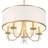 5 Light Vibrant Gold Chandelier