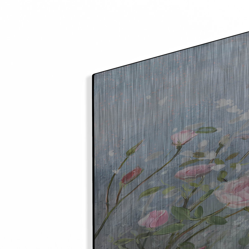  «Blissful Meadow» par Art Licensing Studio, art mural en métal, 24 po x 36 po, H 36 po x l 24 po