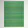 Tapis rayé vert intérieur / extérieur Willfried