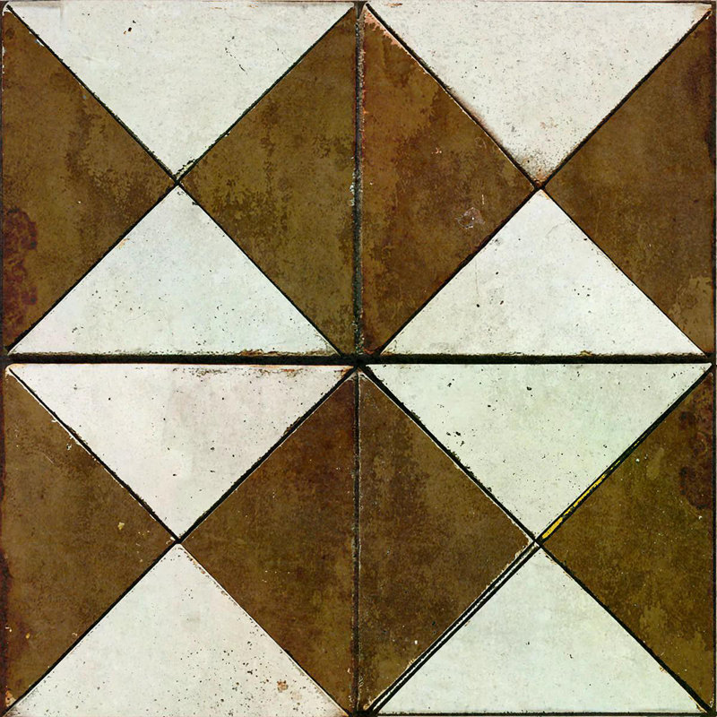 Carreau de mosaïque auto-adhésif en vinyle 7 po x 7 po