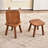 Solid Wood Stool Foot stool,Small Square Wooden Ottoman,Plant Stand, Wood Accent Stool-1777074032