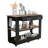 Kitchen Island with Drawer Shelves and Casters-458546701-423032430