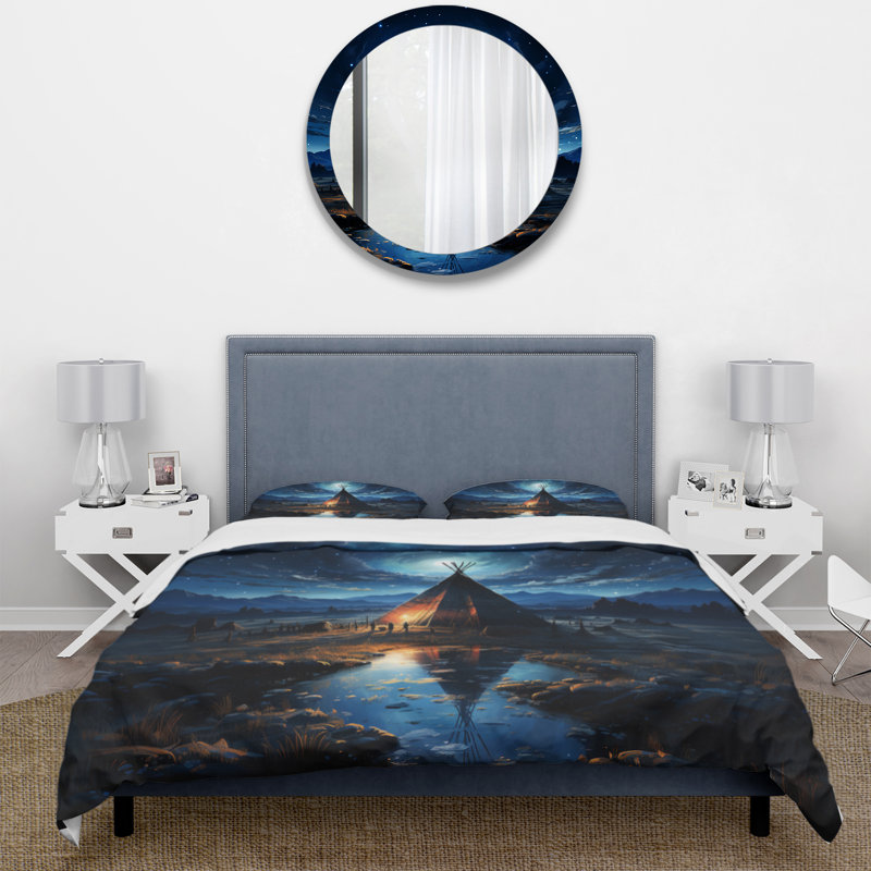 Literie , Housse de couette pour très grand lit et 2 très