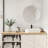 Metal Round Wall Mirror-320311083-320311081