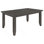 Dexter Dark Grey Rectangular Plank Top Dining Table