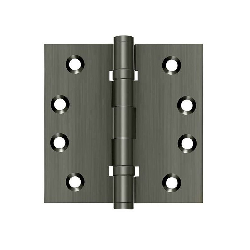 102'' x 102'' Butt Bearing Hinge, Antique Nickel