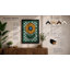 Sunflower On Checked Ground Botanical - Print-867623036-867623032
