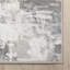 Tapis gris tissé à plat à motif abstrait Mid-Century-87093993