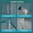 30"W X 72"H Fold Frameless Shower Door With Tempered Glass, Brushed Nickel-119845631