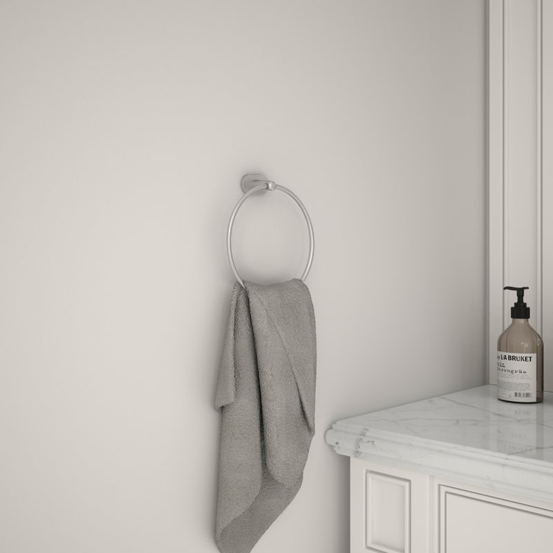 Ensemble de quincaillerie de salle de bain 4 pièces Aria, Nickel brossé