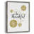 Be Thankful Framed Print - Solid Wood-1164232826