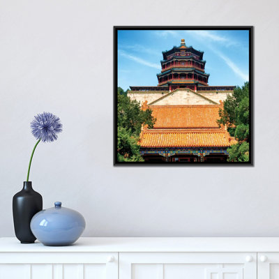 « summer palace i », reproduction de photo sur toile tendue