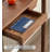 Solid Ash Wood Console Table With Drawer-1838039257