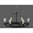 Sizer 6 - Light Dimmable Wagon Wheel Chandelier-764996878