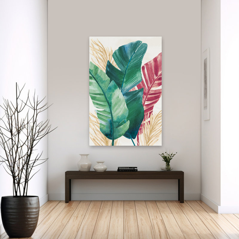 Banane blanche tropicale The Tropics II, H 60 po x l 40 po