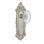 Victorian Plate with Crystal Victorian Knob
