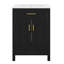 Ensemble de meuble-lavabo 48 po avec lavabo en céramique, armoire de rangement abondante, 4 portes à fermeture douce et 2 tiroirs rabattables-504265569