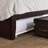 Elliana Solid Wood Platform Bed with Trundle-87198475-87198477