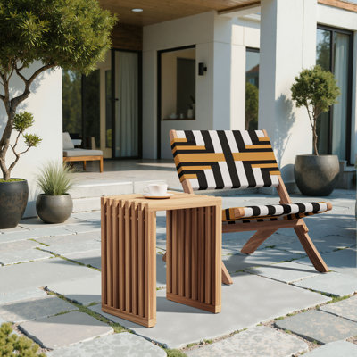 Tabouret extensible Riviera naturel
