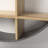 Jon 2 Tiered Circle Round Wall Shelf