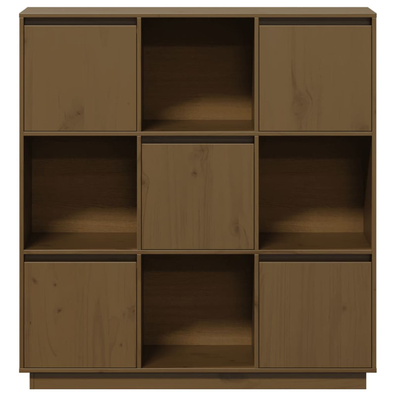 Jete 110.5cm Solid Wood Sideboard, Honey Brown
