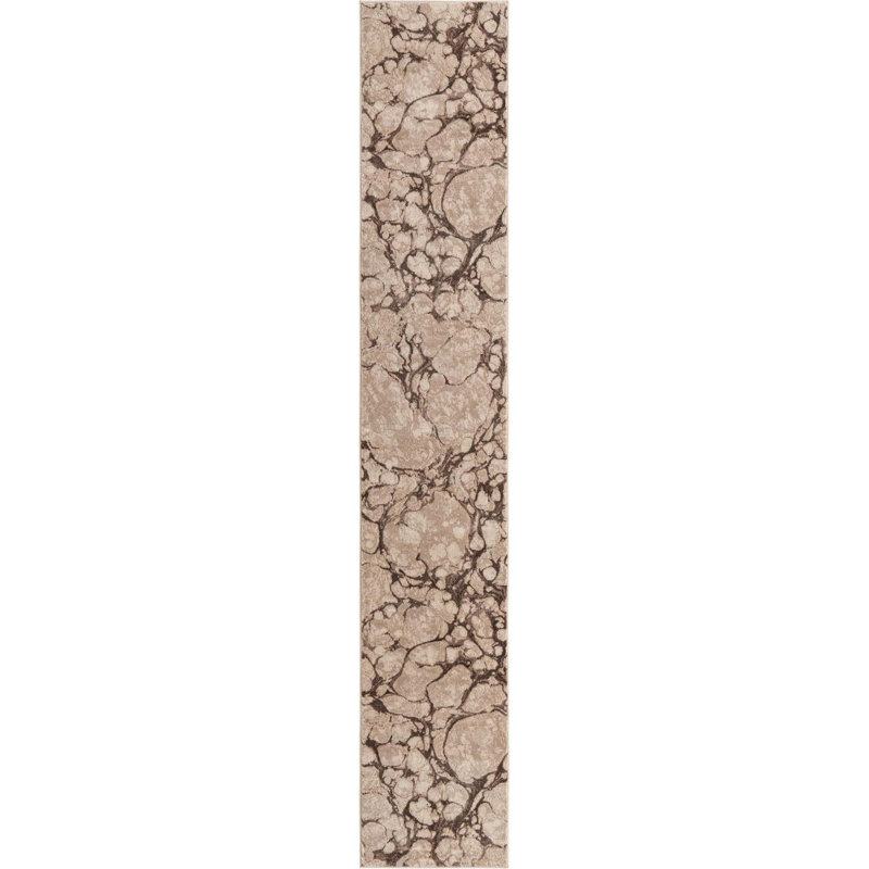 Tapis brun Kennebec, Tapis de couloir 2 pi x 12 pi