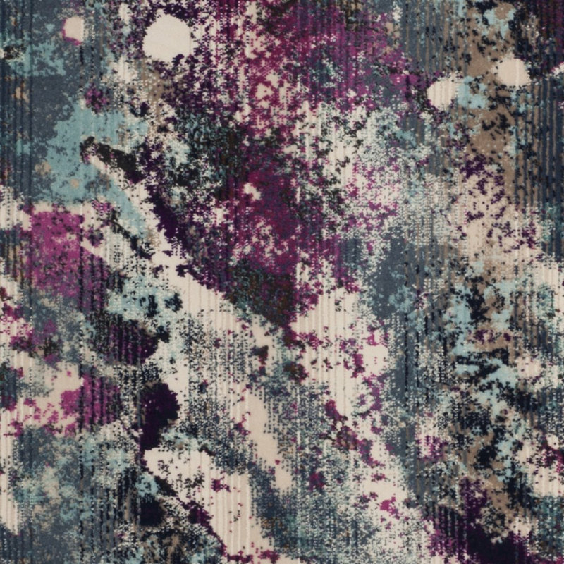 Damon Performance Abstract Rug, Runner 2'2" x 8'