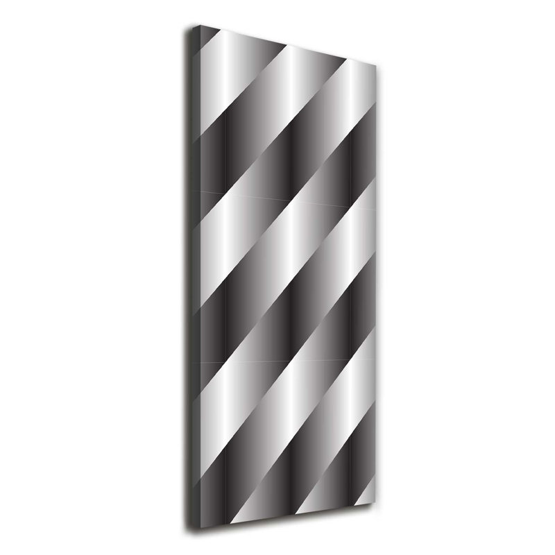 Abstraction Stripes - Wrapped Canvas Print