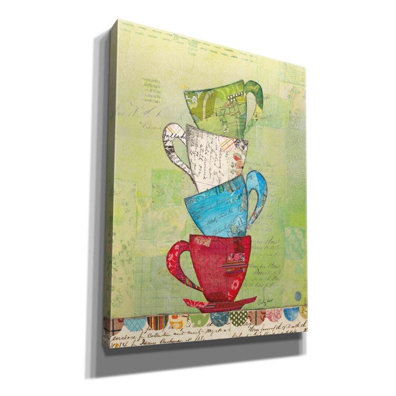 Kayte Come For Tea par Courtney Prahl, H 16 po x l 12 po x P 0,75 po