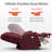 27'' W Dual Motor Power Lift Recliner Infinite Position With Heat And Massage, Fabric-1791888284